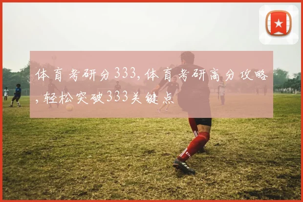体育考研分333,体育考研高分攻略,轻松突破333关键点